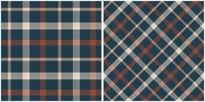 Plaid Pattern Seamless. Traditional Scottish Checkered Background. Seamless Tartan Illustration Set for Scarf, Blanket, Other Modern Spring Summer Autumn Winter Holiday Fabric Print. vector