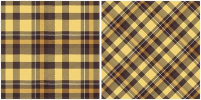 Plaid Pattern Seamless. Traditional Scottish Checkered Background. Flannel Shirt Tartan Patterns. Trendy Tiles for Wallpapers. vector