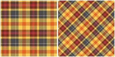 Plaid Patterns Seamless. Tartan Plaid Seamless Pattern. Template for Design Ornament. Seamless Fabric Texture. vector