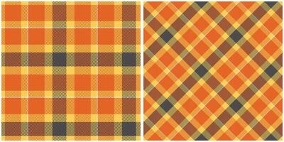 Plaid Patterns Seamless. Classic Scottish Tartan Design. Template for Design Ornament. Seamless Fabric Texture. vector