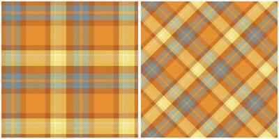 Plaid Patterns Seamless. Traditional Scottish Checkered Background. Traditional Scottish Woven Fabric. Lumberjack Shirt Flannel Textile. Pattern Tile Swatch Included. vector