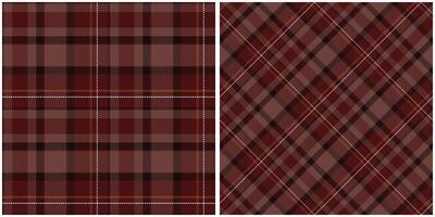 Scottish Tartan Pattern. Plaid Pattern Seamless Traditional Scottish Woven Fabric. Lumberjack Shirt Flannel Textile. Pattern Tile Swatch Included. vector