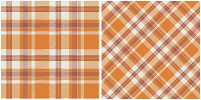 Scottish Tartan Pattern. Tartan Seamless Pattern Template for Design Ornament. Seamless Fabric Texture. vector