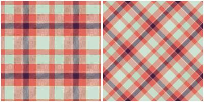 Tartan Pattern Seamless. Pastel Scottish Tartan Pattern Seamless. Tartan Illustration Set for Scarf, Blanket, Other Modern Spring Summer Autumn Winter Holiday Fabric Print. vector