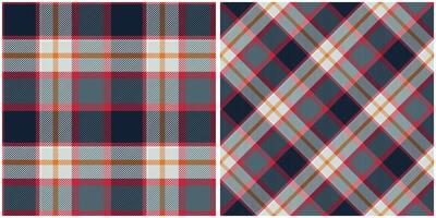 Scottish Tartan Seamless Pattern. Checkerboard Pattern Traditional Scottish Woven Fabric. Lumberjack Shirt Flannel Textile. Pattern Tile Swatch Included. vector