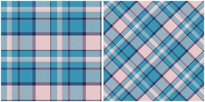 Scottish Tartan Seamless Pattern. Gingham Patterns Seamless Tartan Illustration Set for Scarf, Blanket, Other Modern Spring Summer Autumn Winter Holiday Fabric Print. vector