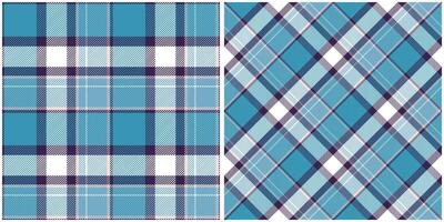 Scottish Tartan Seamless Pattern. Classic Plaid Tartan Seamless Tartan Illustration Set for Scarf, Blanket, Other Modern Spring Summer Autumn Winter Holiday Fabric Print. vector