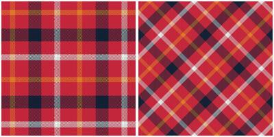 Scottish Tartan Seamless Pattern. Checkerboard Pattern Template for Design Ornament. Seamless Fabric Texture. vector
