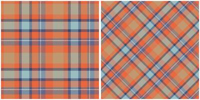 Scottish Tartan Seamless Pattern. Classic Scottish Tartan Design. Seamless Tartan Illustration Set for Scarf, Blanket, Other Modern Spring Summer Autumn Winter Holiday Fabric Print. vector