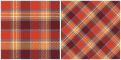 Tartan Plaid Seamless Pattern. Scottish Tartan Seamless Pattern. Traditional Scottish Woven Fabric. Lumberjack Shirt Flannel Textile. Pattern Tile Swatch Included. vector