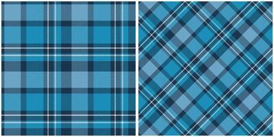 Tartan Plaid Seamless Pattern. Plaid Pattern Seamless. Seamless Tartan Illustration Set for Scarf, Blanket, Other Modern Spring Summer Autumn Winter Holiday Fabric Print. vector