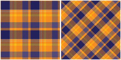 Tartan Plaid Seamless Pattern. Plaid Patterns Seamless. Seamless Tartan Illustration Set for Scarf, Blanket, Other Modern Spring Summer Autumn Winter Holiday Fabric Print. vector