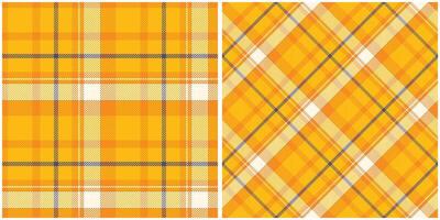 Tartan Plaid Seamless Pattern. Checker Pattern. Traditional Scottish Woven Fabric. Lumberjack Shirt Flannel Textile. Pattern Tile Swatch Included. vector
