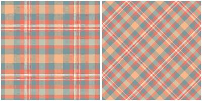 Classic Scottish Tartan Design. Scottish Tartan Seamless Pattern. Template for Design Ornament. Seamless Fabric Texture. vector