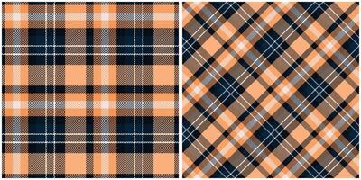Tartan Plaid Seamless Pattern. Abstract Check Plaid Pattern. Seamless Tartan Illustration Set for Scarf, Blanket, Other Modern Spring Summer Autumn Winter Holiday Fabric Print. vector