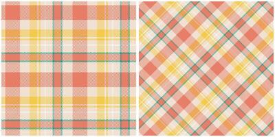 Classic Scottish Tartan Design. Checkerboard Pattern. Template for Design Ornament. Seamless Fabric Texture. vector