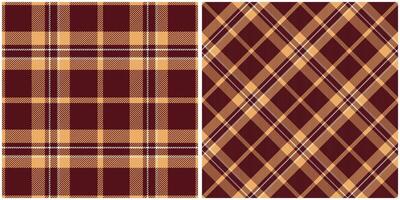 Classic Scottish Tartan Design. Checkerboard Pattern. Traditional Scottish Woven Fabric. Lumberjack Shirt Flannel Textile. Pattern Tile Swatch Included. vector