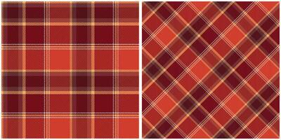 Classic Scottish Tartan Design. Checker Pattern. Seamless Tartan Illustration Set for Scarf, Blanket, Other Modern Spring Summer Autumn Winter Holiday Fabric Print. vector