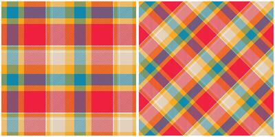 Classic Scottish Tartan Design. Abstract Check Plaid Pattern. Template for Design Ornament. Seamless Fabric Texture. vector