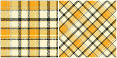 Classic Scottish Tartan Design. Tartan Plaid Seamless Pattern. Traditional Scottish Woven Fabric. Lumberjack Shirt Flannel Textile. Pattern Tile Swatch Included. vector