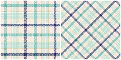 Tartan Plaid Seamless Pattern. Plaid Patterns Seamless. Seamless Tartan Illustration Set for Scarf, Blanket, Other Modern Spring Summer Autumn Winter Holiday Fabric Print. vector