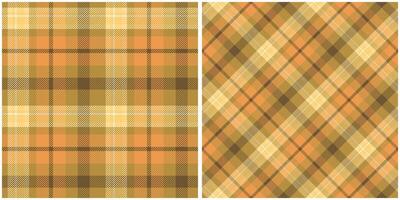 Tartan Pattern Seamless. Traditional Scottish Checkered Background. Template for Design Ornament. Seamless Fabric Texture. vector