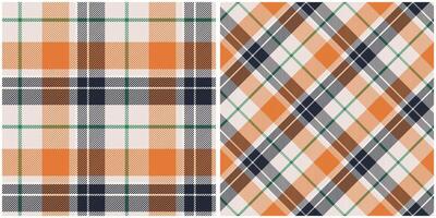 Tartan Plaid Seamless Pattern. Checkerboard Pattern. Traditional Scottish Woven Fabric. Lumberjack Shirt Flannel Textile. Pattern Tile Swatch Included. vector