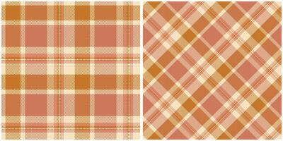 Tartan Plaid Pattern Seamless. Scottish Tartan Seamless Pattern. Seamless Tartan Illustration Set for Scarf, Blanket, Other Modern Spring Summer Autumn Winter Holiday Fabric Print. vector