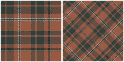 Scottish Tartan Plaid Seamless Pattern, Scottish Tartan Seamless Pattern. Seamless Tartan Illustration Set for Scarf, Blanket, Other Modern Spring Summer Autumn Winter Holiday Fabric Print. vector