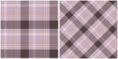 Scottish Tartan Plaid Seamless Pattern, Checkerboard Pattern. Traditional Scottish Woven Fabric. Lumberjack Shirt Flannel Textile. Pattern Tile Swatch Included. vector