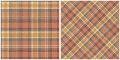 Scottish Tartan Plaid Seamless Pattern, Traditional Scottish Checkered Background. Traditional Scottish Woven Fabric. Lumberjack Shirt Flannel Textile. Pattern Tile Swatch Included. vector