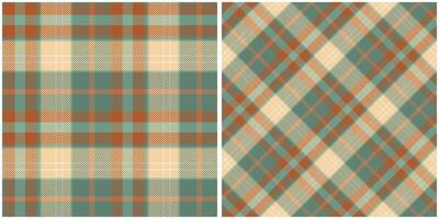 Scottish Tartan Plaid Seamless Pattern, Classic Plaid Tartan. Template for Design Ornament. Seamless Fabric Texture. Illustration vector