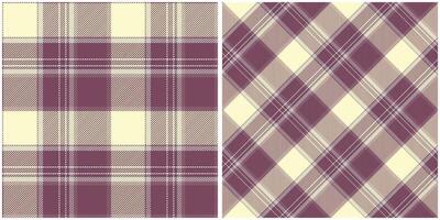 Scottish Tartan Plaid Seamless Pattern, Checkerboard Pattern. Traditional Scottish Woven Fabric. Lumberjack Shirt Flannel Textile. Pattern Tile Swatch Included. vector