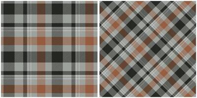 Scottish Tartan Plaid Seamless Pattern, Traditional Scottish Checkered Background. Template for Design Ornament. Seamless Fabric Texture. Illustration vector