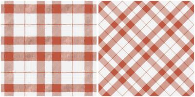 Scottish Tartan Plaid Seamless Pattern, Gingham Patterns. Traditional Scottish Woven Fabric. Lumberjack Shirt Flannel Textile. Pattern Tile Swatch Included. vector