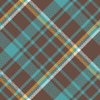 Tartan Pattern Seamless. Sweet Checker Pattern Seamless Tartan Illustration Set for Scarf, Blanket, Other Modern Spring Summer Autumn Winter Holiday Fabric Print. vector