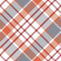 Tartan Pattern Seamless. Pastel Gingham Patterns Traditional Pastel Scottish Woven Fabric. Lumberjack Shirt Flannel Textile. Pattern Tile Swatch Included. vector