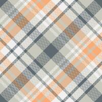 Tartan Seamless Pattern. Sweet Checker Pattern Seamless Tartan Illustration Set for Scarf, Blanket, Other Modern Spring Summer Autumn Winter Holiday Fabric Print. vector