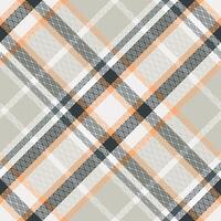 Tartan Seamless Pattern. Sweet Pastel Plaids Pattern Template for Design Ornament. Seamless Fabric Texture. vector