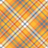 Tartan Seamless Pattern. Scottish Tartan Pattern Seamless Tartan Illustration Set for Scarf, Blanket, Other Modern Spring Summer Autumn Winter Holiday Fabric Print. vector