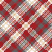 Tartan Pattern Seamless. Abstract Check Plaid Pattern Seamless Tartan Illustration Set for Scarf, Blanket, Other Modern Spring Summer Autumn Winter Holiday Fabric Print. vector