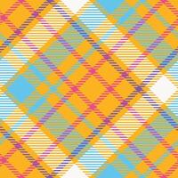 Tartan Seamless Pattern. Abstract Check Plaid Pattern for Scarf, Dress, Skirt, Other Modern Spring Autumn Winter Fashion Textile Design. vector