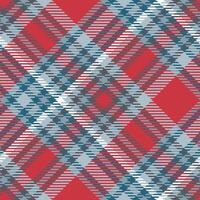 Tartan Seamless Pattern. Classic Scottish Tartan Design. Traditional Scottish Woven Fabric. Lumberjack Shirt Flannel Textile. Pattern Tile Swatch Included. vector