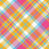 Tartan Seamless Pattern. Traditional Scottish Checkered Background. Template for Design Ornament. Seamless Fabric Texture. vector