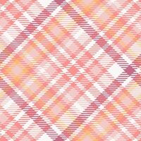 Plaids Pattern Seamless. Checkerboard Pattern Traditional Scottish Woven Fabric. Lumberjack Shirt Flannel Textile. Pattern Tile Swatch Included. vector