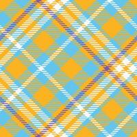 Tartan Seamless Pattern. Traditional Scottish Checkered Background. Traditional Scottish Woven Fabric. Lumberjack Shirt Flannel Textile. Pattern Tile Swatch Included. vector