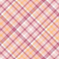 Plaids Pattern Seamless. Tartan Seamless Pattern Seamless Tartan Illustration Set for Scarf, Blanket, Other Modern Spring Summer Autumn Winter Holiday Fabric Print. vector