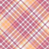 Plaids Pattern Seamless. Gingham Patterns Traditional Scottish Woven Fabric. Lumberjack Shirt Flannel Textile. Pattern Tile Swatch Included. vector