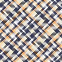 Plaid Pattern Seamless. Checker Pattern Template for Design Ornament. Seamless Fabric Texture. vector
