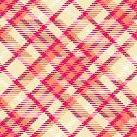 Plaid Pattern Seamless. Scottish Plaid, Seamless Tartan Illustration Set for Scarf, Blanket, Other Modern Spring Summer Autumn Winter Holiday Fabric Print. vector